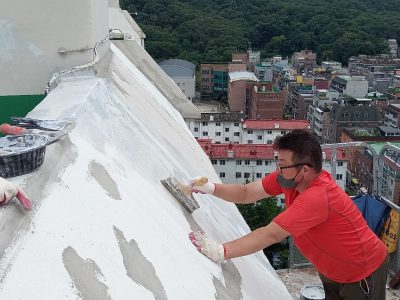 동두천 아파트 외벽크랙 공사